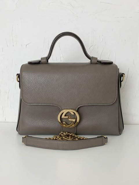 Gucci Interlocking G Top Handle Bag