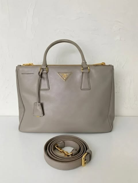 Prada Saffiano Leather Tote Bag