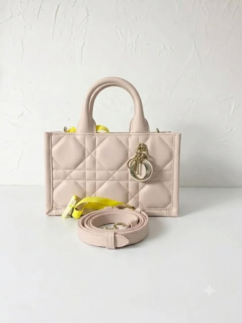Dior Book Tote Mini Cherry Blossom Pink