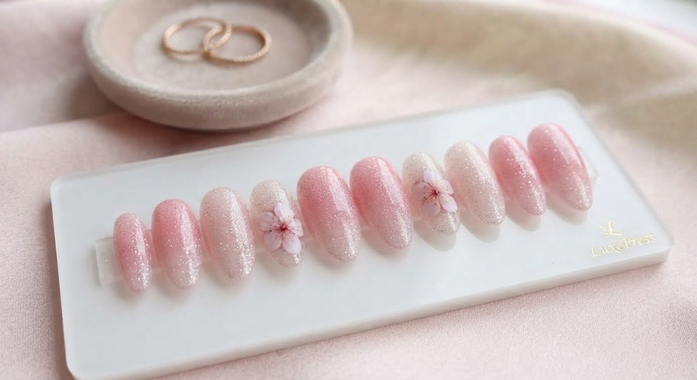 Pink Sakura Cat Eye