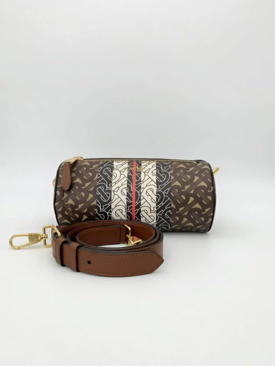 Burberry TB Monogram Barrel Bag
