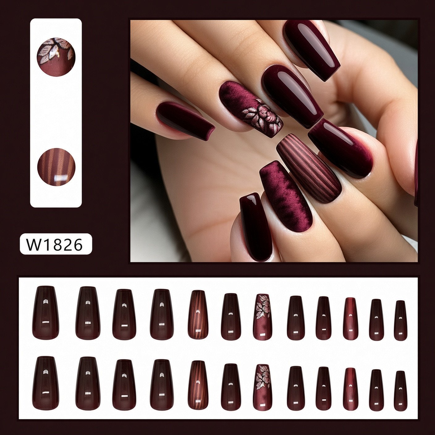 Velvet Rose Burgundy