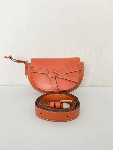 Loewe Mini Gate Bag in Orange