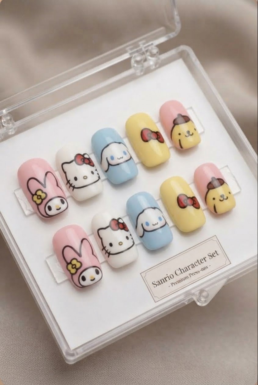 Sanrio Sweet Pastel Characters
