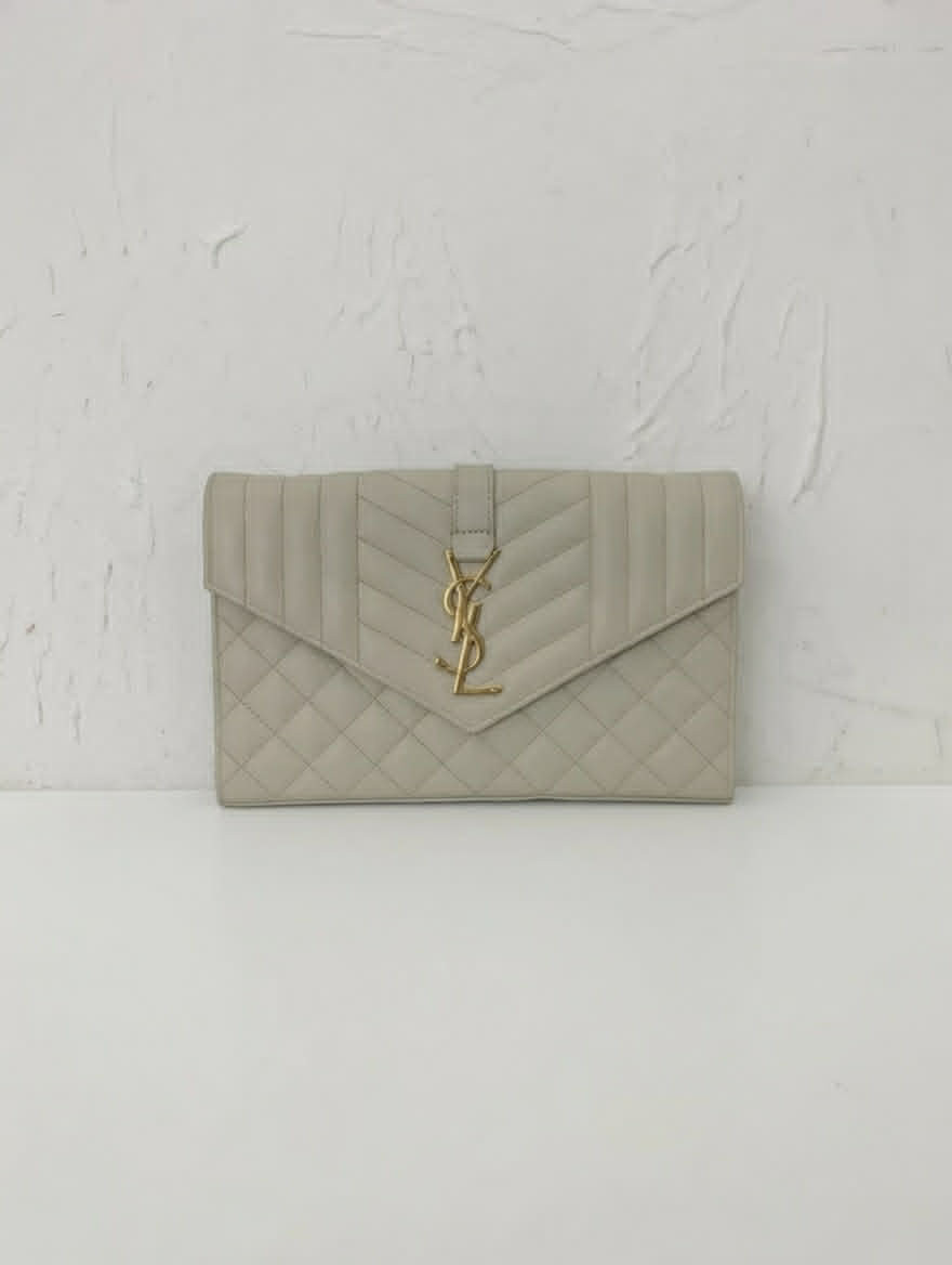 Yves Saint Laurent (YSL) Envelope Chain Clutch