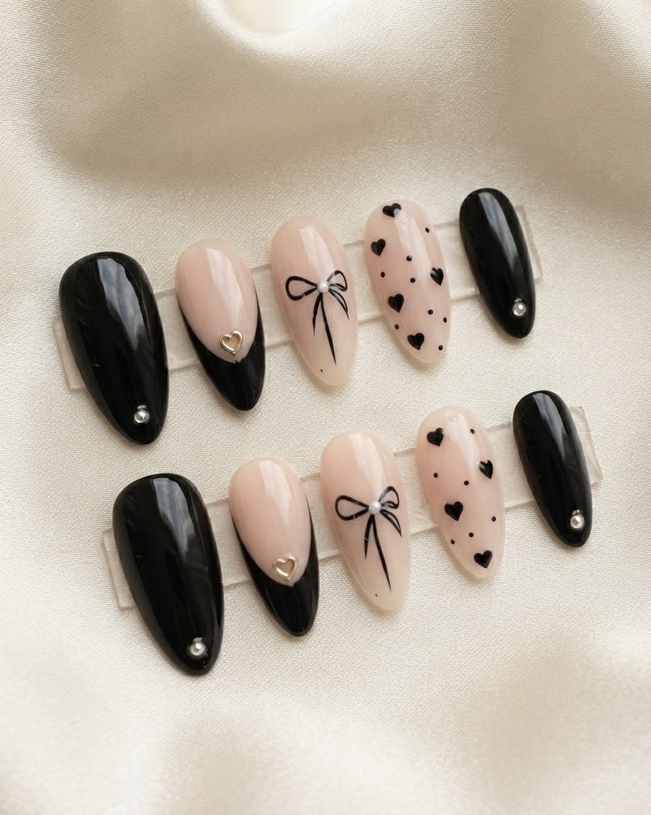 Chic Monochromatic Coquette