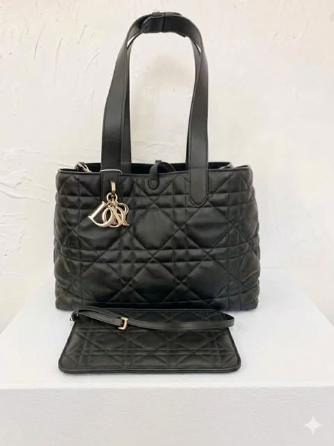 Dior Toujours Medium Black & Gold