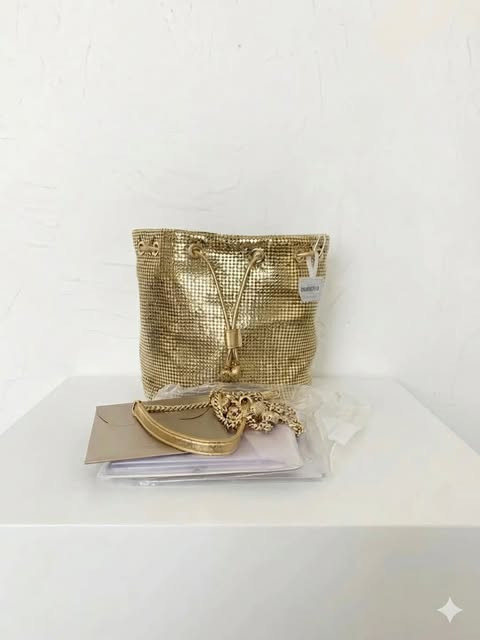 Bulgari Chain Snakehead WOC Snakeskin, 98% New