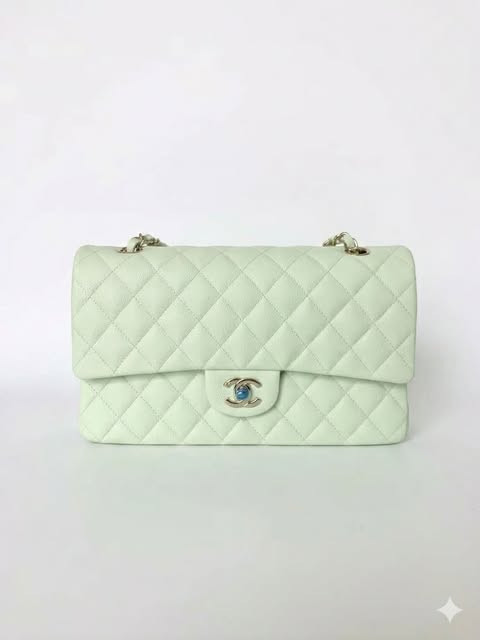 Chanel Classic Flap Medium (Mint Green)