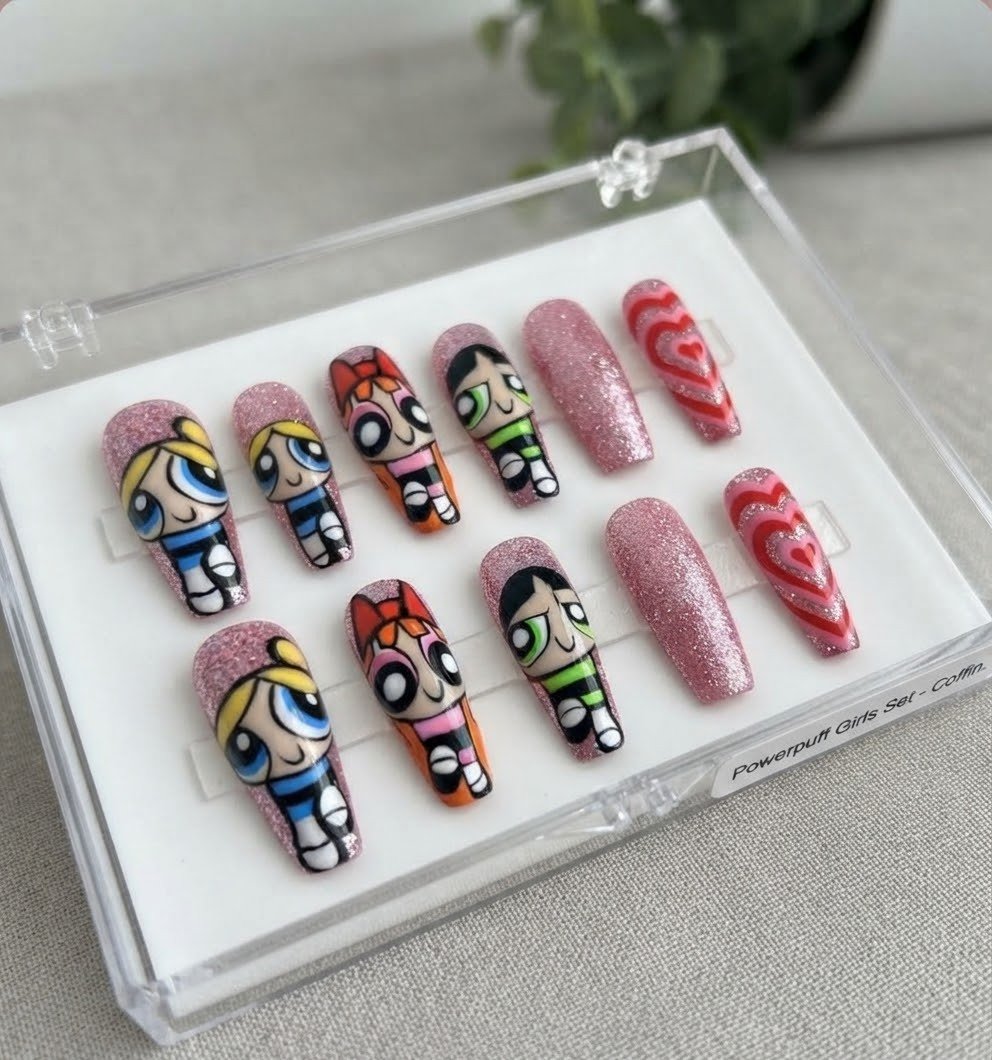 Powerpuff Girls Set - Coffin