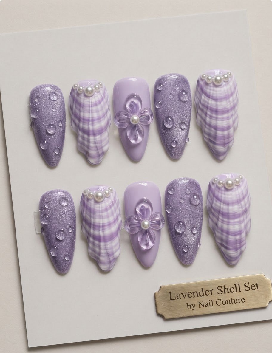 Lavender Shell Set