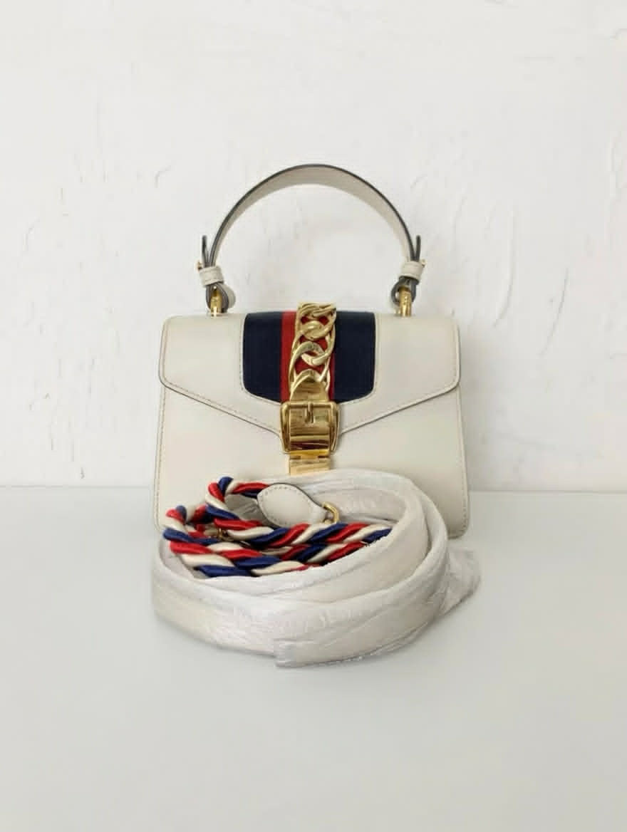 Gucci Sylvie Mini Top Handle Bag