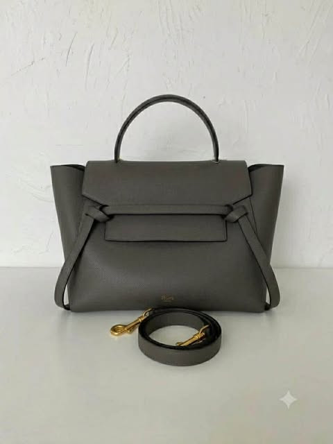 Celine Catfish Elephant Grey Large Size