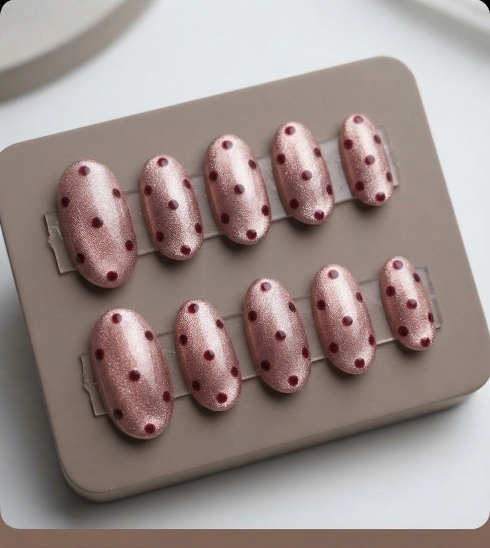 Shimmer Polka Dot