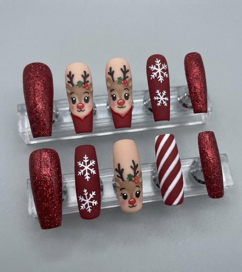 Glitter Reindeer